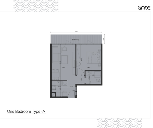 The Gate - 1 Bedroom Apartments