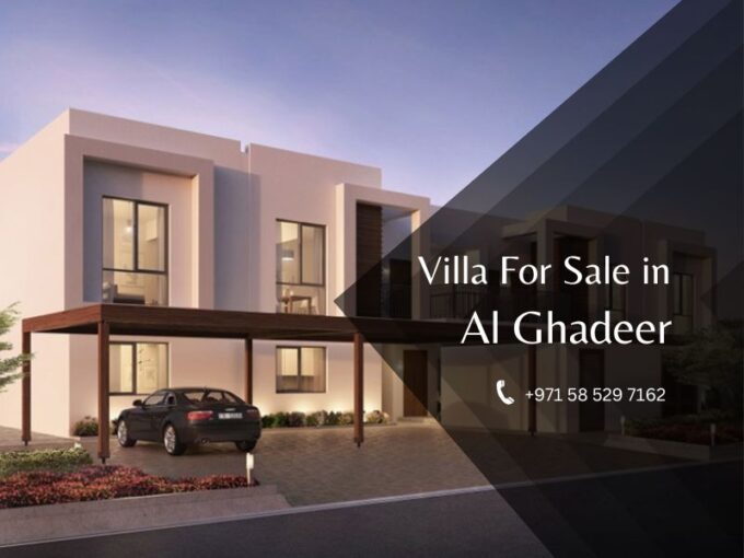 Al Ghadeer by Aldar Properties