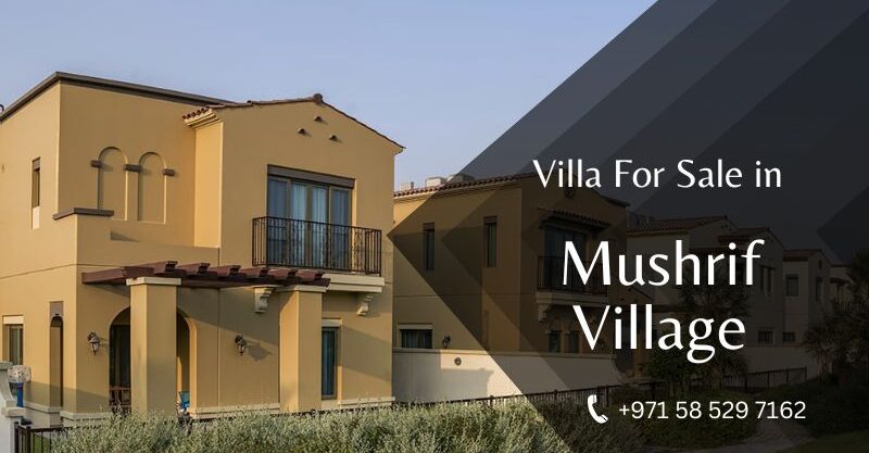 Villa For Sale in Mushrif Village