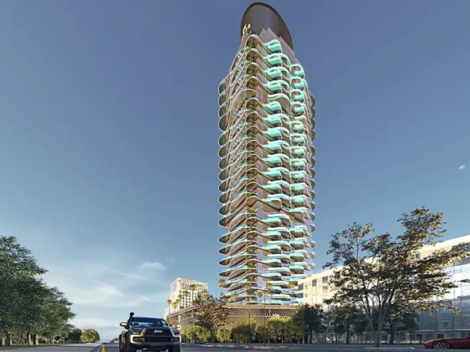 Volga Tower At JVT