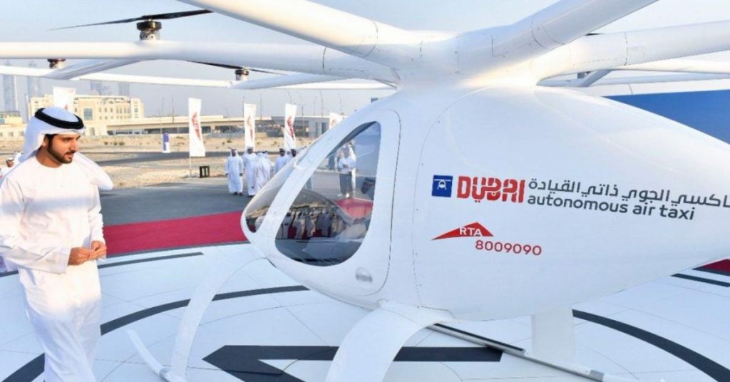 Dubai Flying Taxis The Future of Urban Transportation