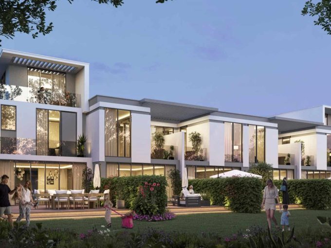 CUBA DAMAC Islands 2 5 bedroom townhouse modern architecture